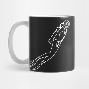 Scuba diver Mug